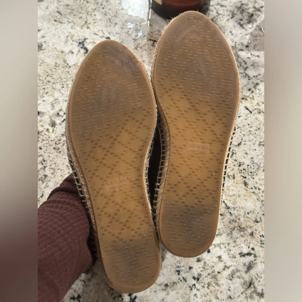 Gucci Leather Espadrille - Picture 9 of 11